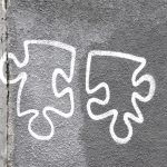 Puzzle Pieces Graffiti